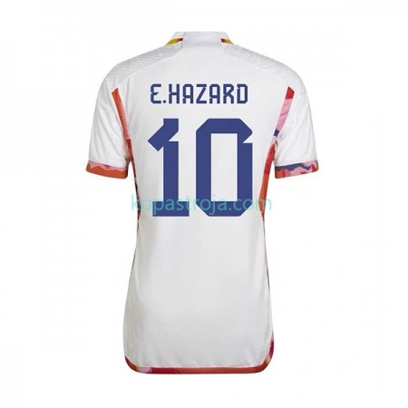 Billiga Fotbollströjor Belgien Eden Hazard 10 Borta tröja WM 2022 Kortärmad